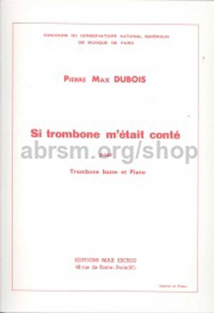 Si Trombone..Trombone-Piano